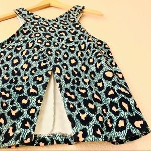 H&M Multicolored Cheetah Print Tank